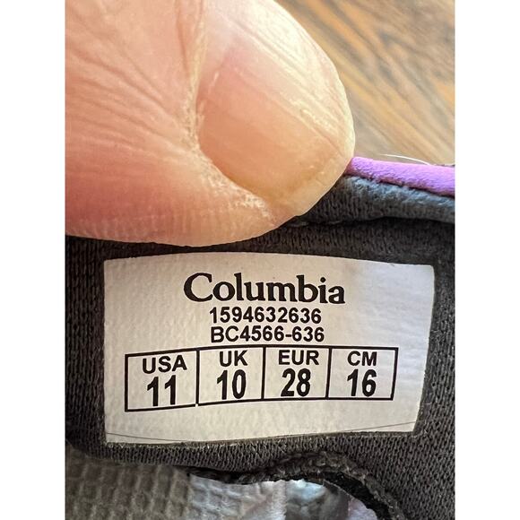Columbia Youth Sport Sandals Pink Gray Size 11 Little Kids - Picture 4 of 4